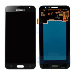 Samsung Galaxy J3 J320F (2016) – LCD Kijelző + Érintőüveg (Black) – GH97-18414C, GH97-18748C