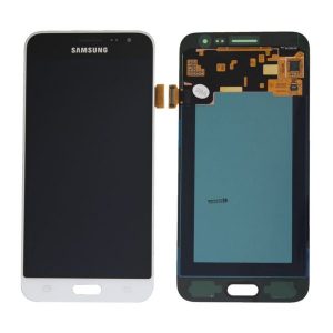 Samsung Galaxy J3 J320F (2016) – LCD Kijelző + Érintőüveg (White) – GH97-18414A, GH97-18748A