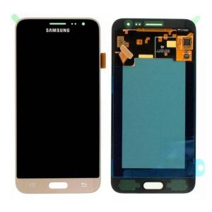 Samsung Galaxy J3 J330F (2017) – LCD Kijelző + Érintőüveg (Gold) – GH96-10990A