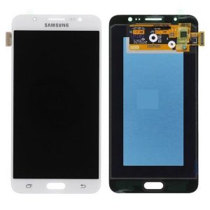 Samsung Galaxy J7 J710FN (2016) – LCD Kijelző + Érintőüveg (White) – GH97-18855C