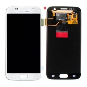 Samsung Galaxy S7 G930F – LCD Kijelző + Érintőüveg (White) – GH97-18523D, GH97-18761D, GH97-18757D